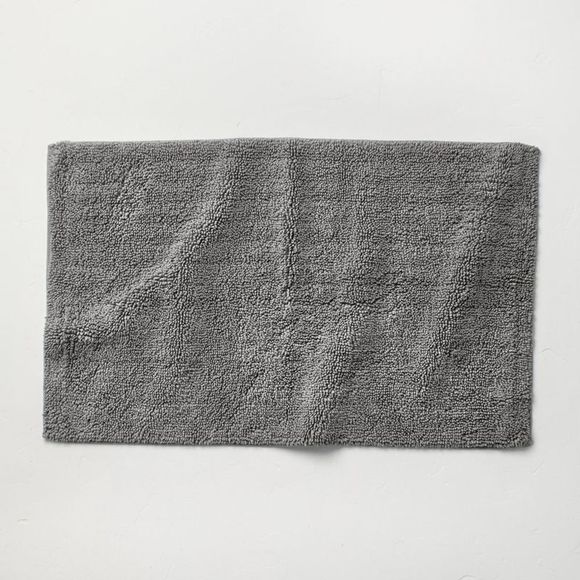 Casaluna Bath 2x34 Looped Bath Rug Dark Gray Casaluna Poshmark